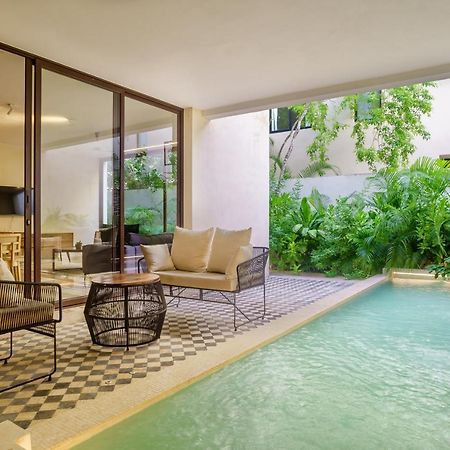 Private Pool Apartment For Groups Тулум Екстериор снимка