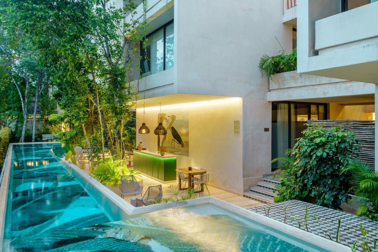 Private Pool Apartment For Groups Тулум Екстериор снимка